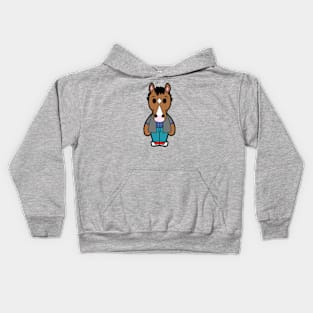 Cute Bojack Horseman Kids Hoodie